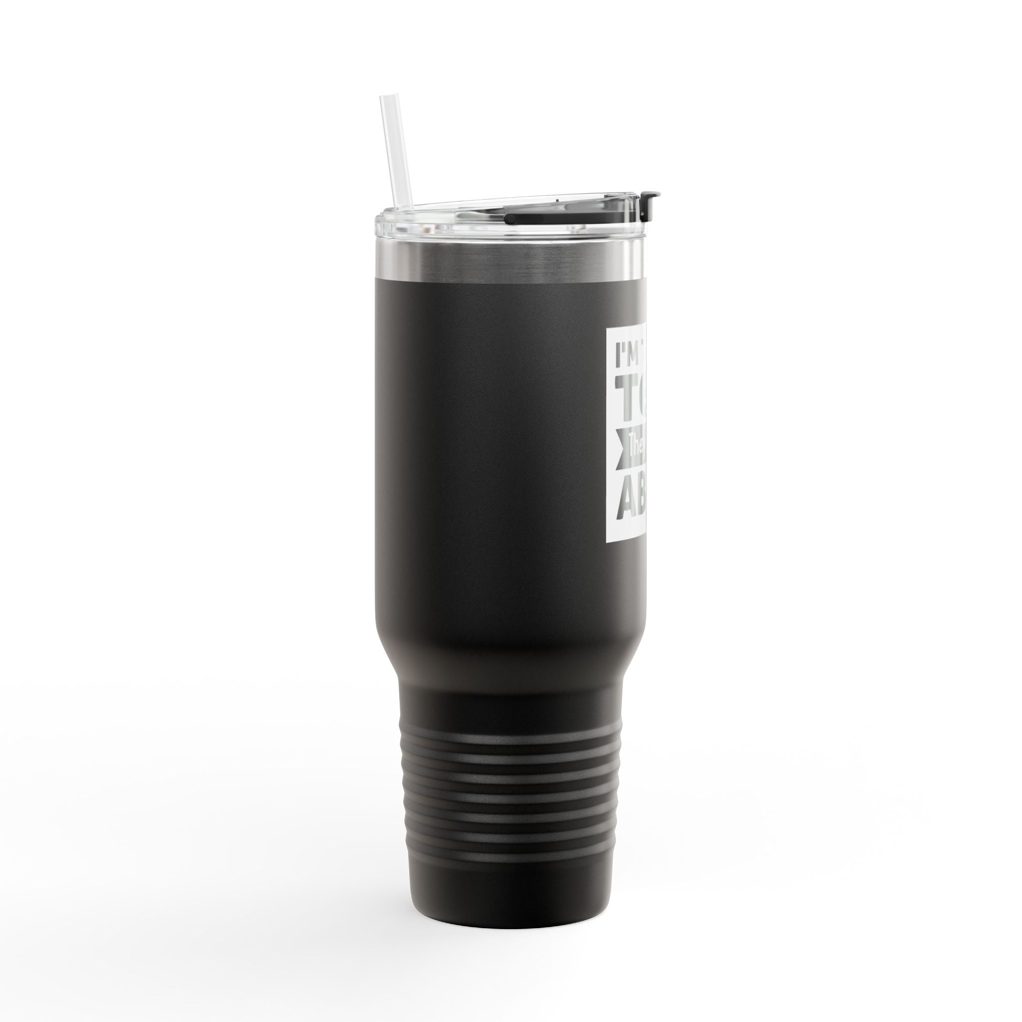 Nail Tech 40oz Insulated Travel Mug — "I'm the Nail Tech They Told You About"