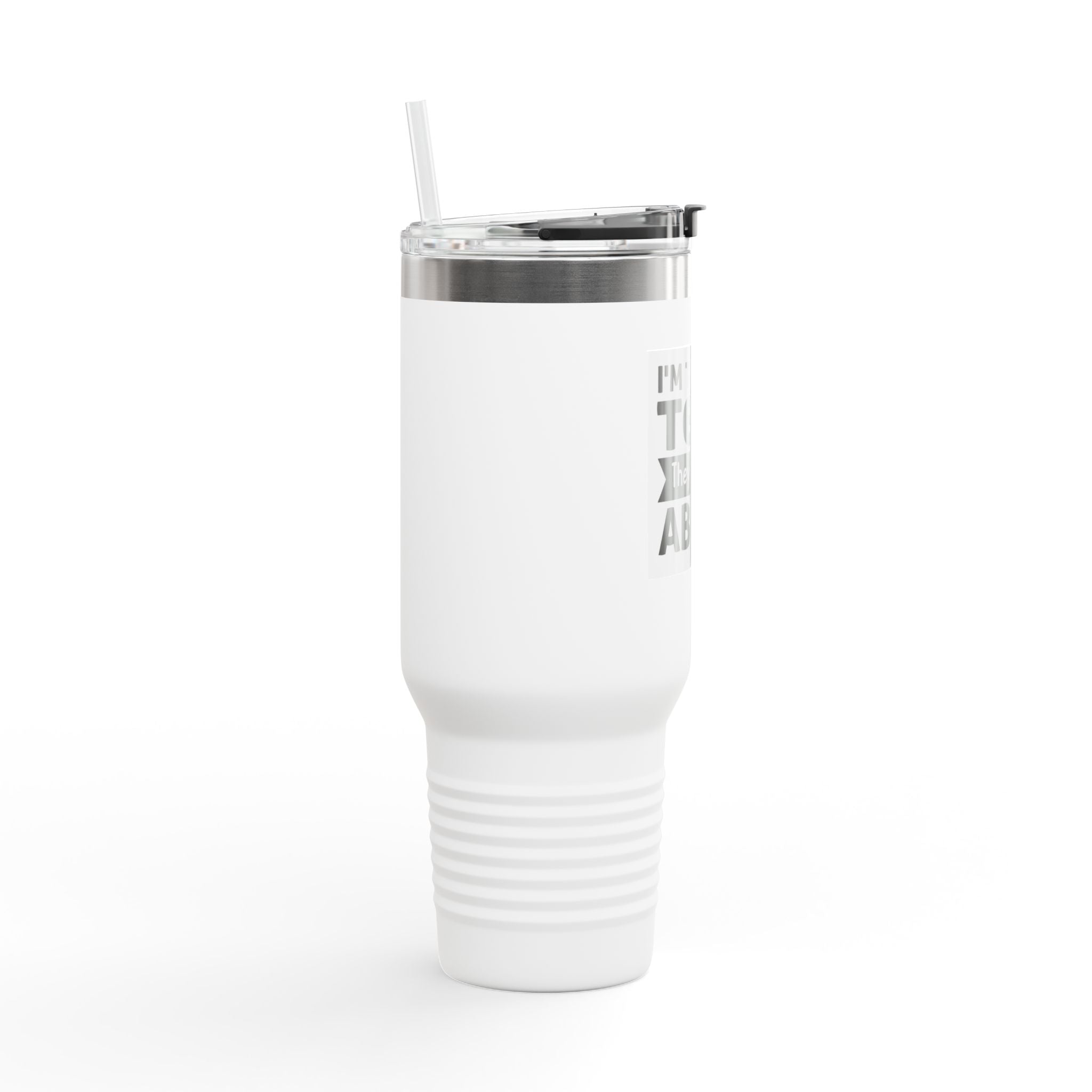Nail Tech 40oz Insulated Travel Mug — "I'm the Nail Tech They Told You About"